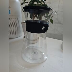 Nespresso Black and Clear Coffee Carafe